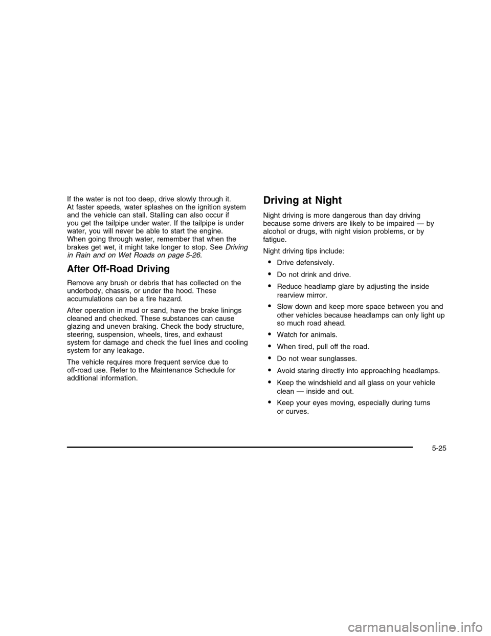 CHEVROLET COLORADO 2010 1.G Owners Manual 