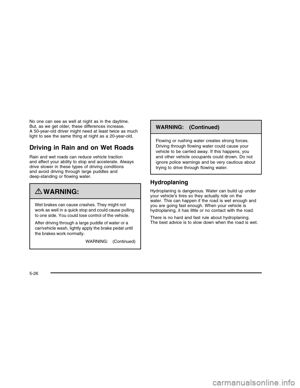 CHEVROLET COLORADO 2010 1.G Owners Manual 