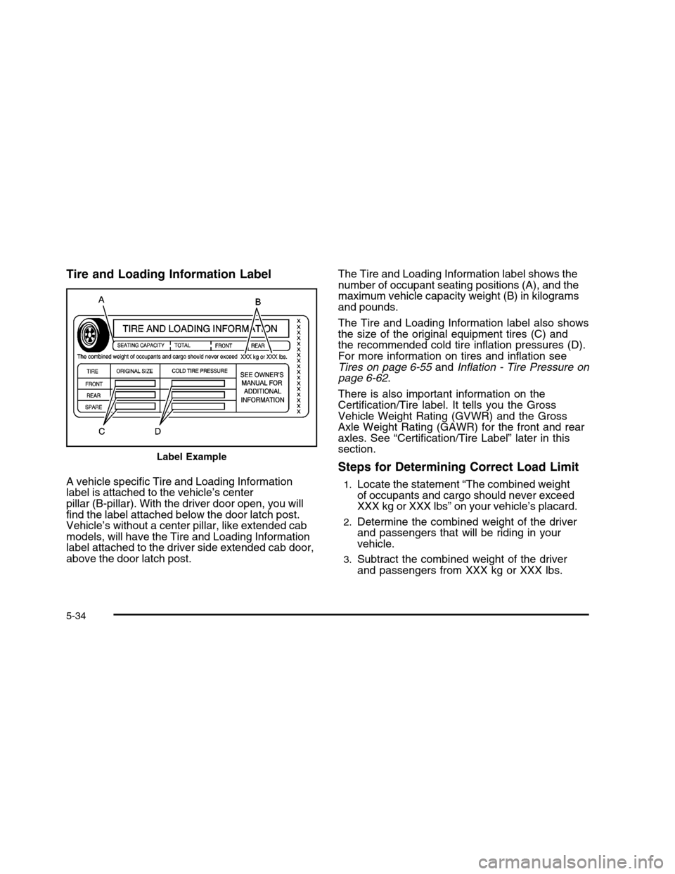 CHEVROLET COLORADO 2010 1.G Owners Manual 
