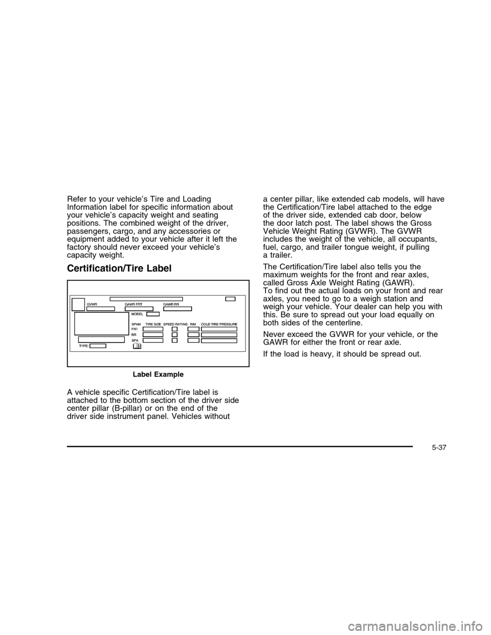 CHEVROLET COLORADO 2010 1.G Owners Manual 