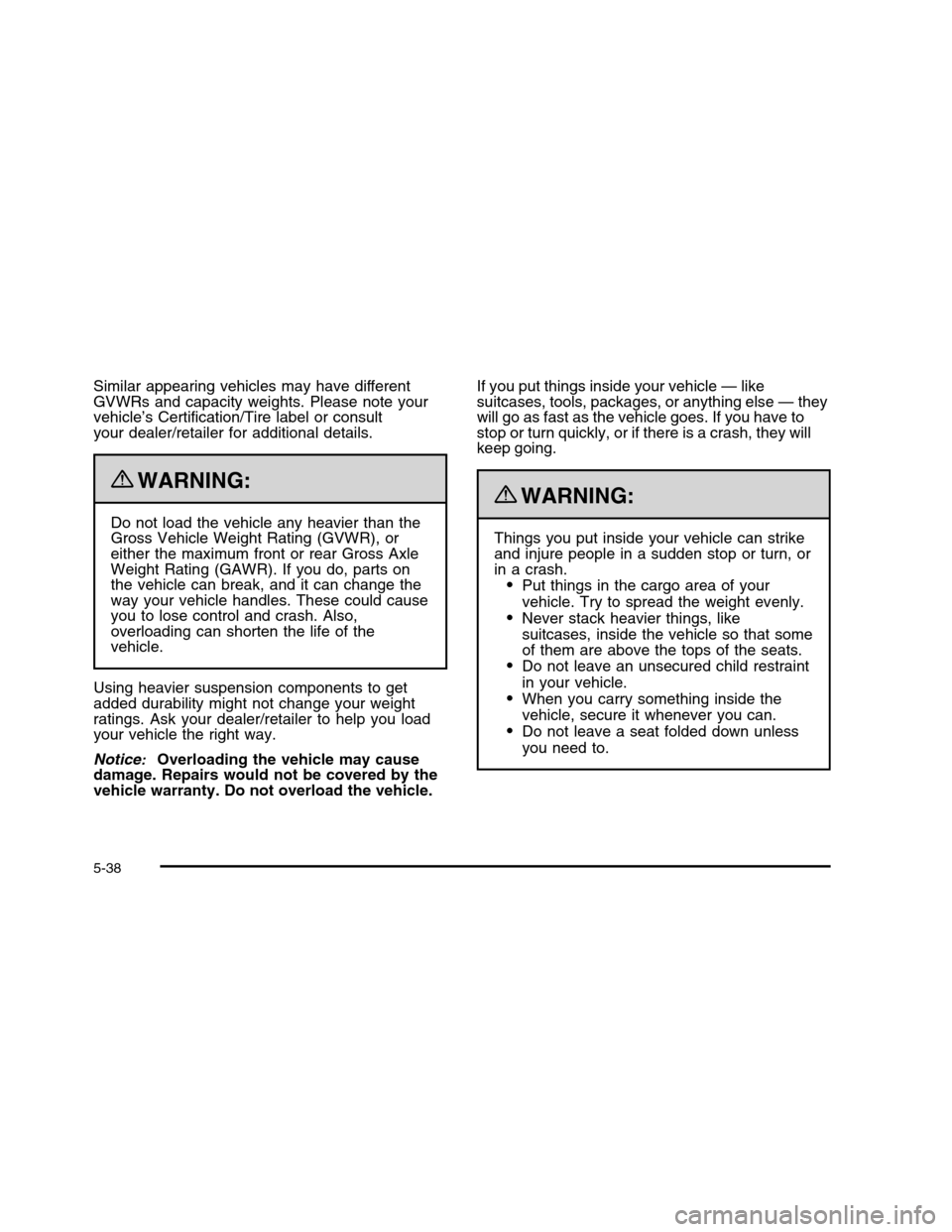 CHEVROLET COLORADO 2010 1.G Owners Manual 