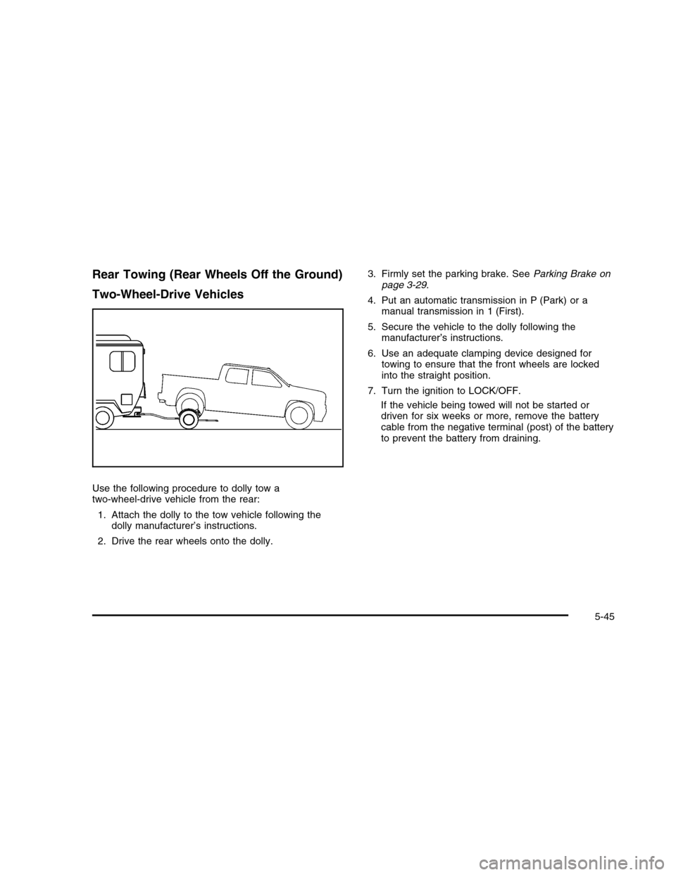 CHEVROLET COLORADO 2010 1.G Owners Manual 