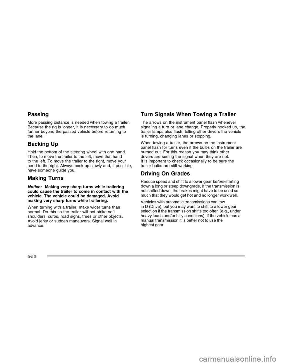 CHEVROLET COLORADO 2010 1.G Owners Manual 