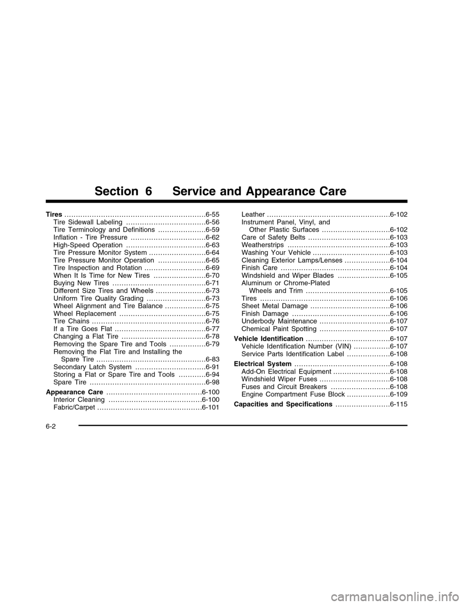 CHEVROLET COLORADO 2010 1.G Owners Manual 