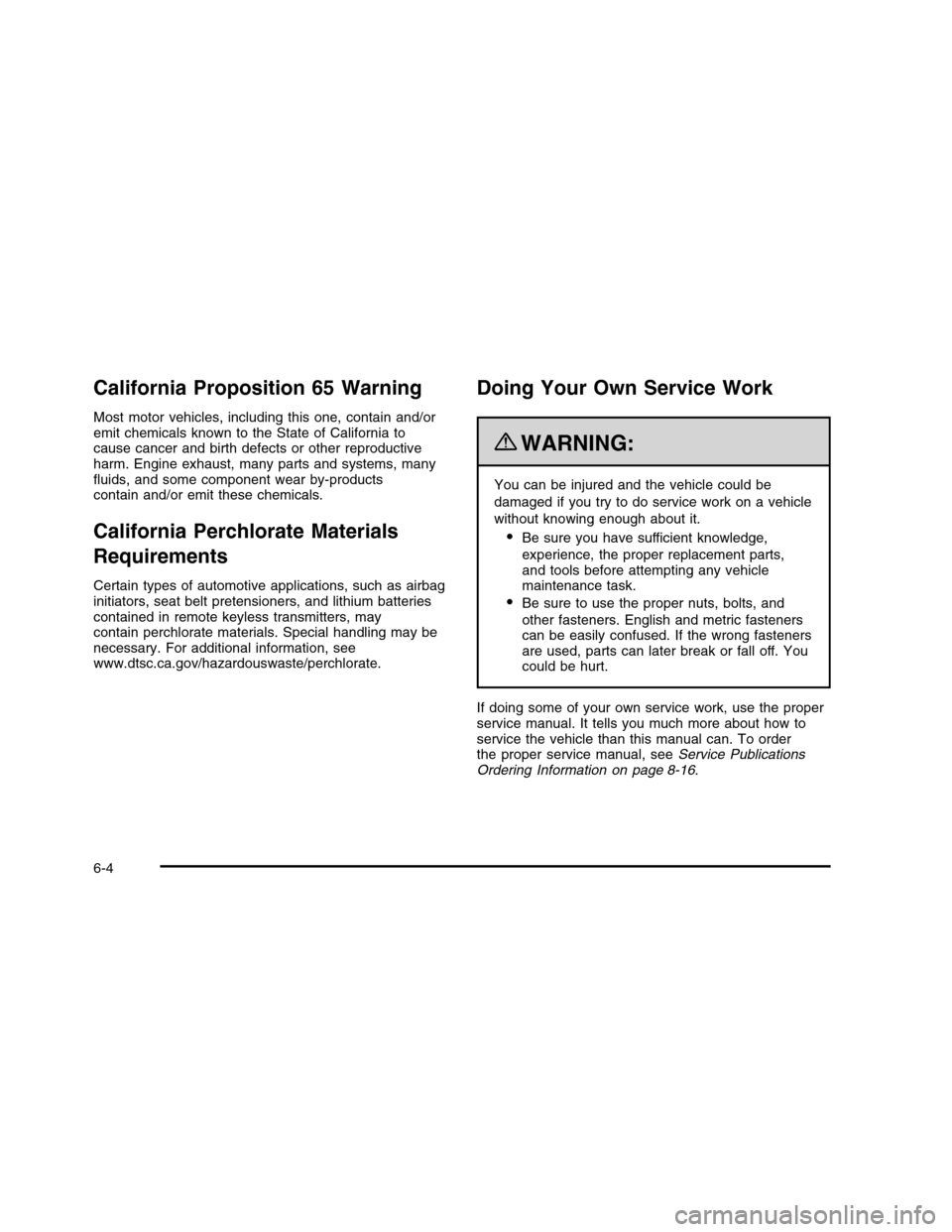 CHEVROLET COLORADO 2010 1.G Owners Manual 