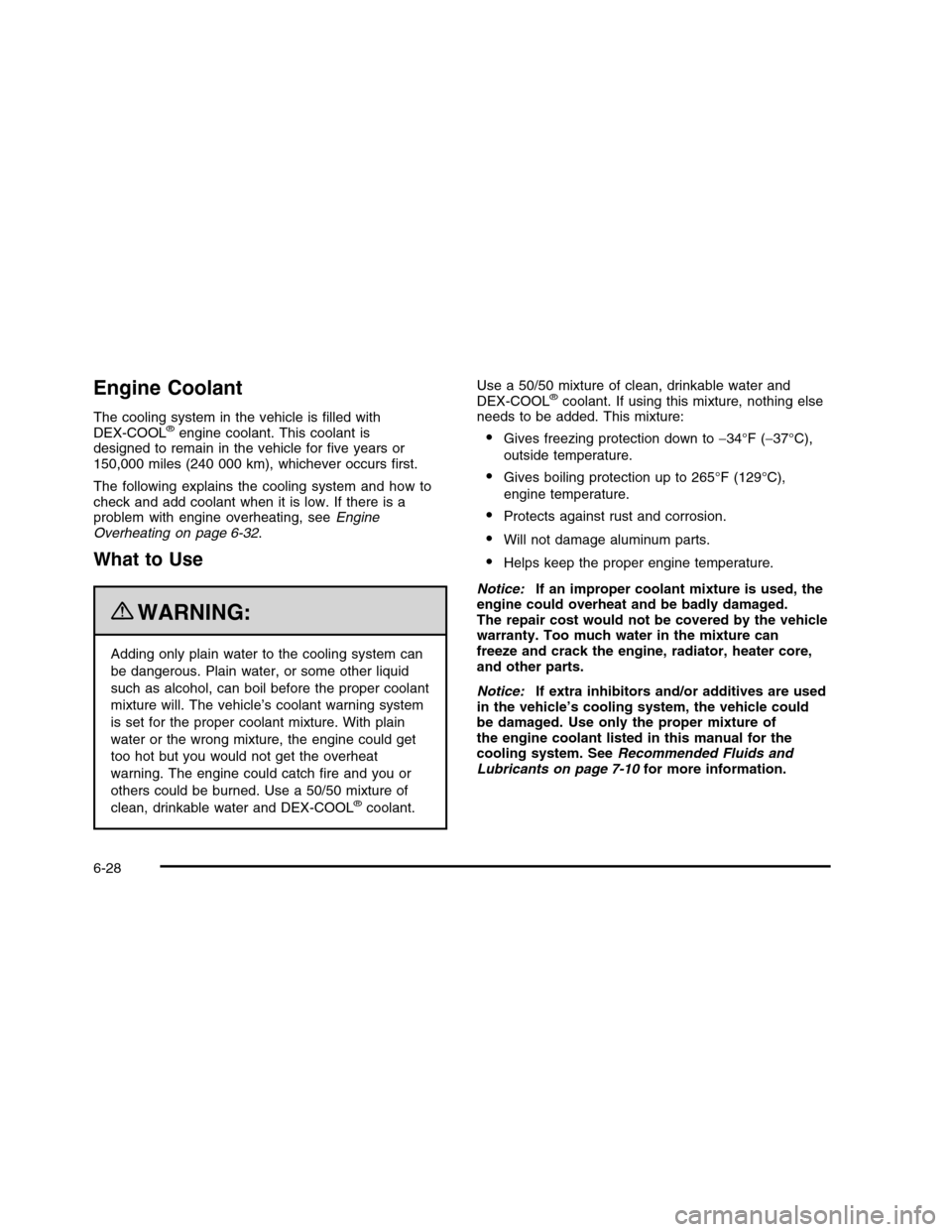 CHEVROLET COLORADO 2010 1.G Owners Manual 
