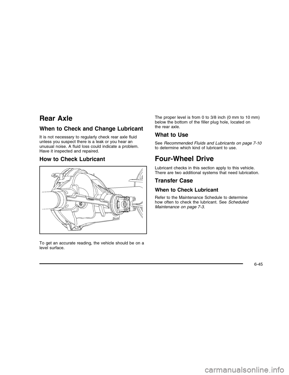 CHEVROLET COLORADO 2010 1.G Owners Manual 