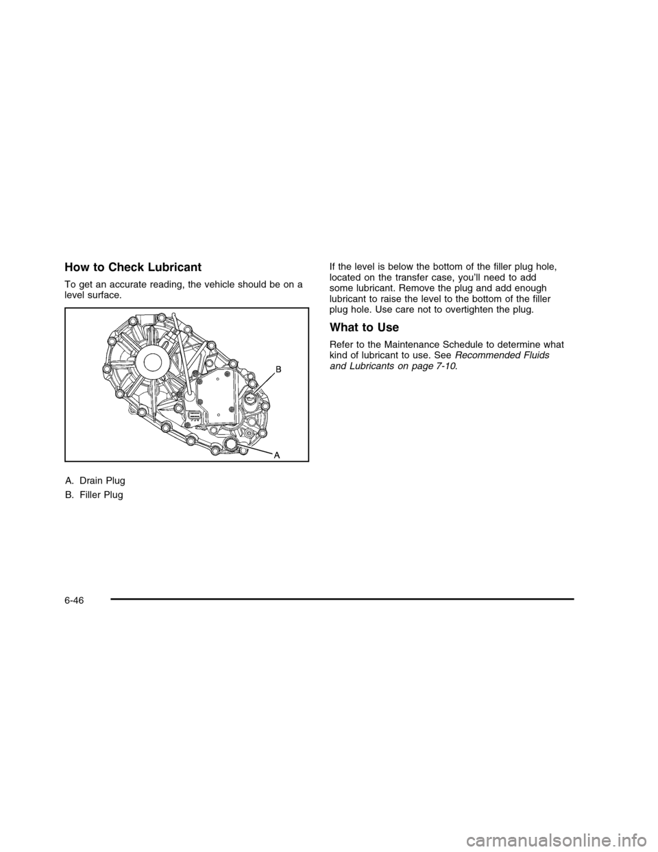 CHEVROLET COLORADO 2010 1.G Owners Manual 