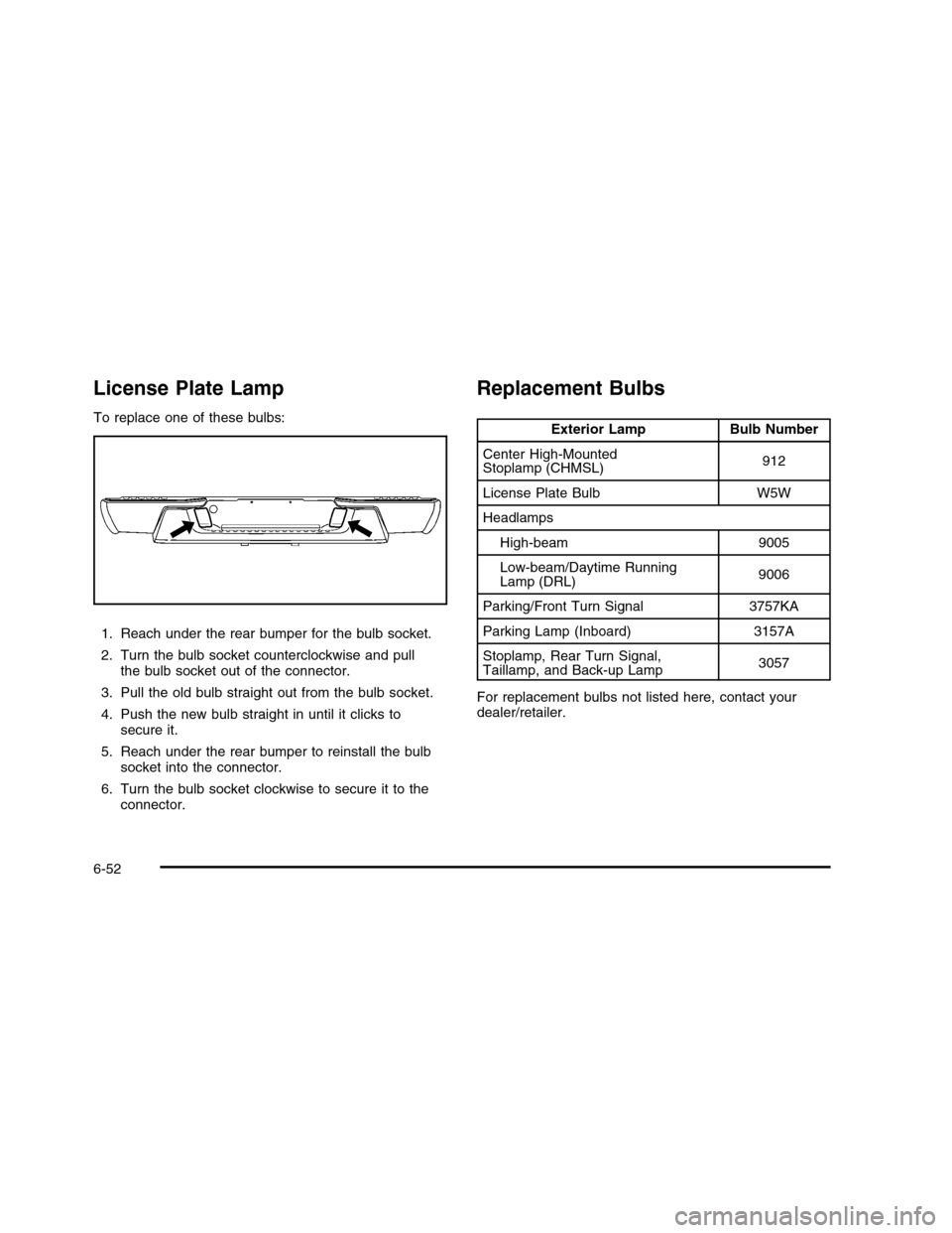 CHEVROLET COLORADO 2010 1.G Owners Manual 