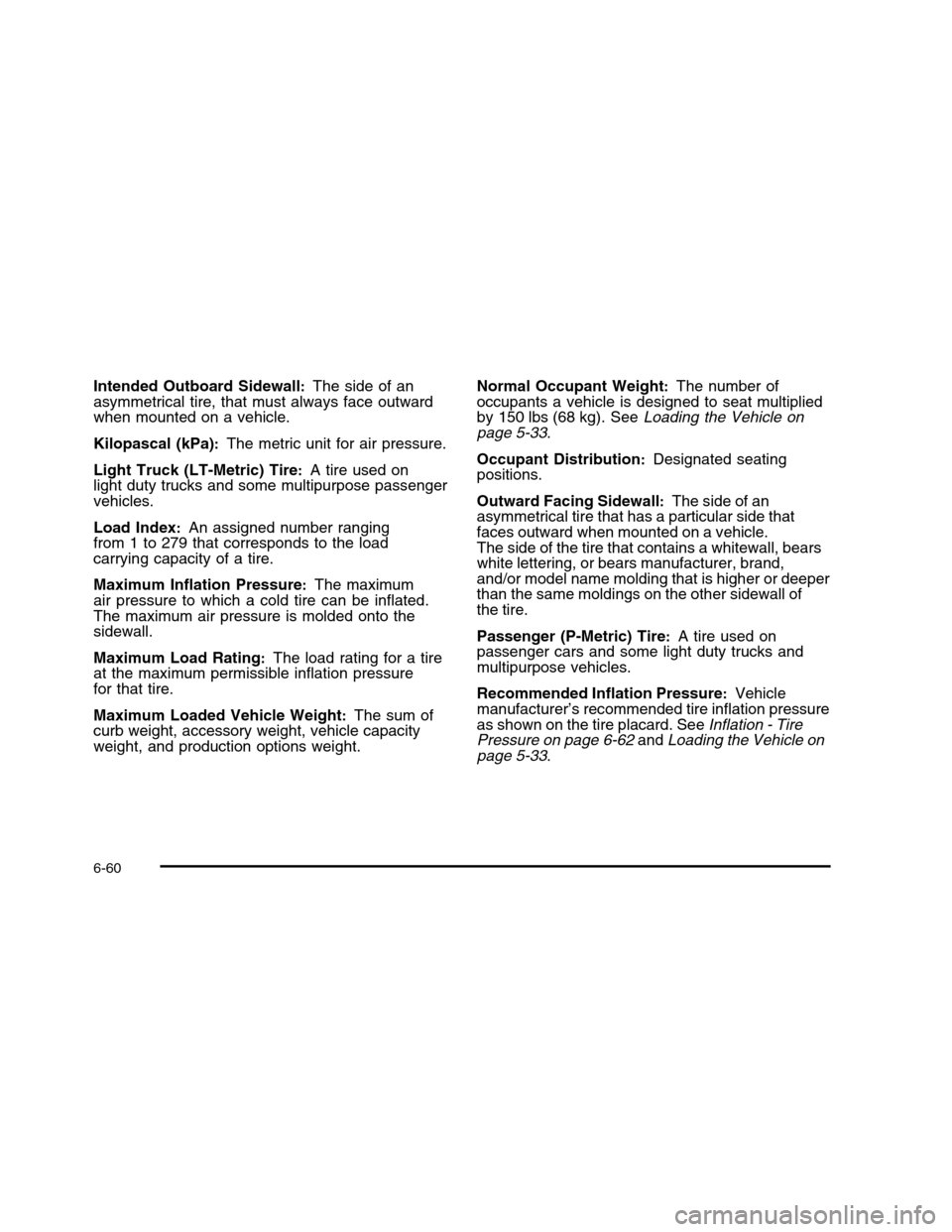 CHEVROLET COLORADO 2010 1.G Owners Manual 