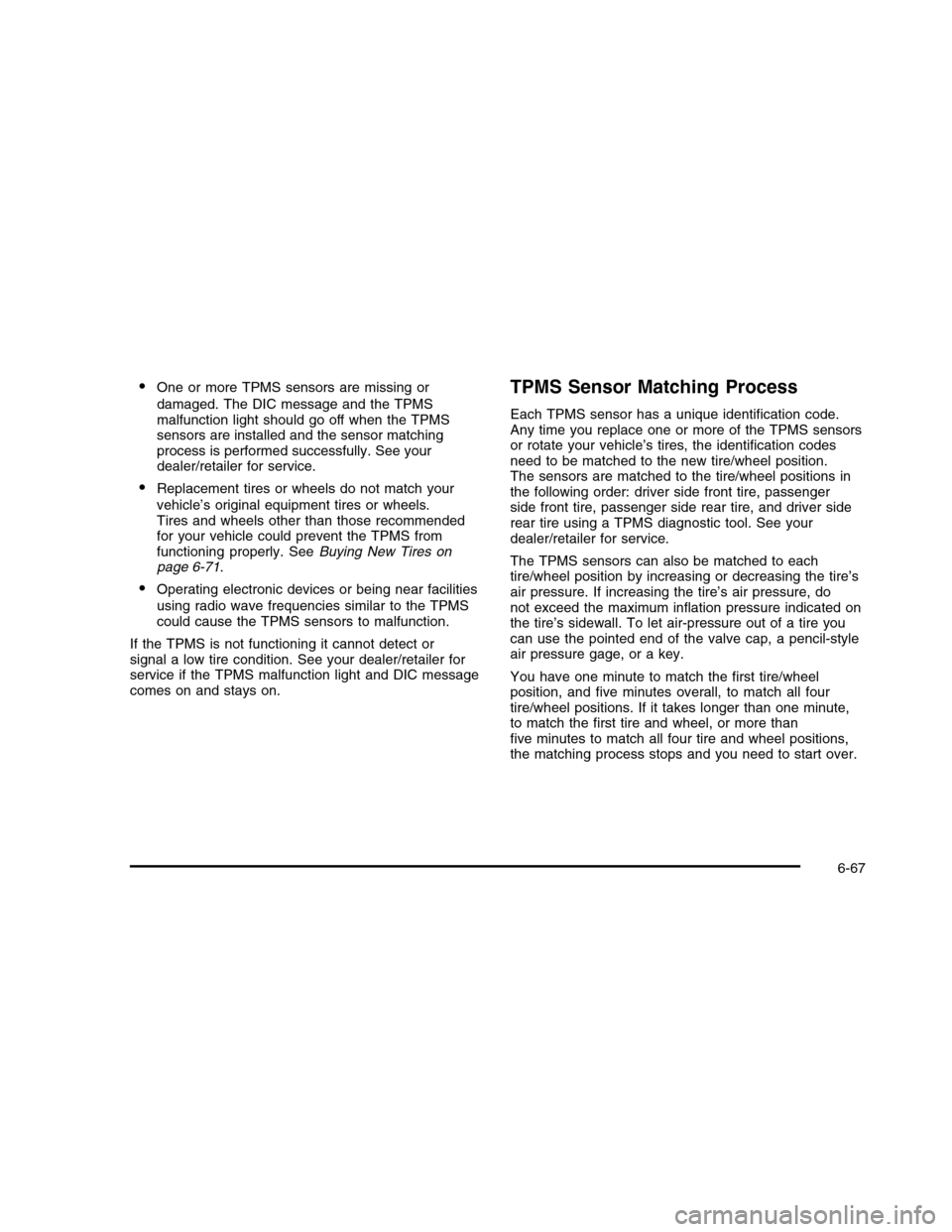 CHEVROLET COLORADO 2010 1.G Owners Manual 