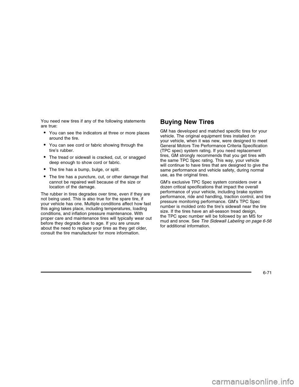 CHEVROLET COLORADO 2010 1.G Owners Manual 