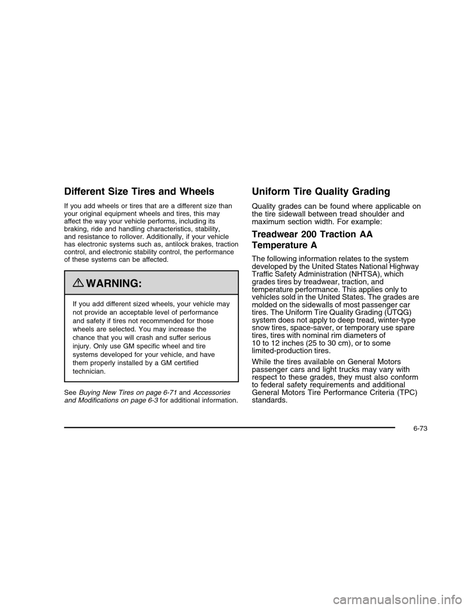 CHEVROLET COLORADO 2010 1.G Owners Manual 