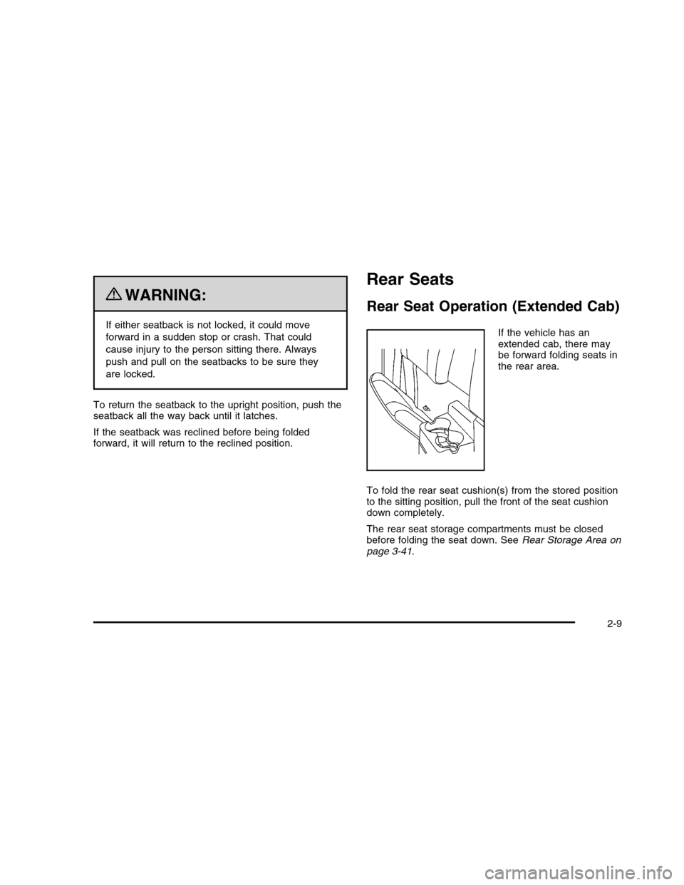 CHEVROLET COLORADO 2010 1.G Owners Manual 
