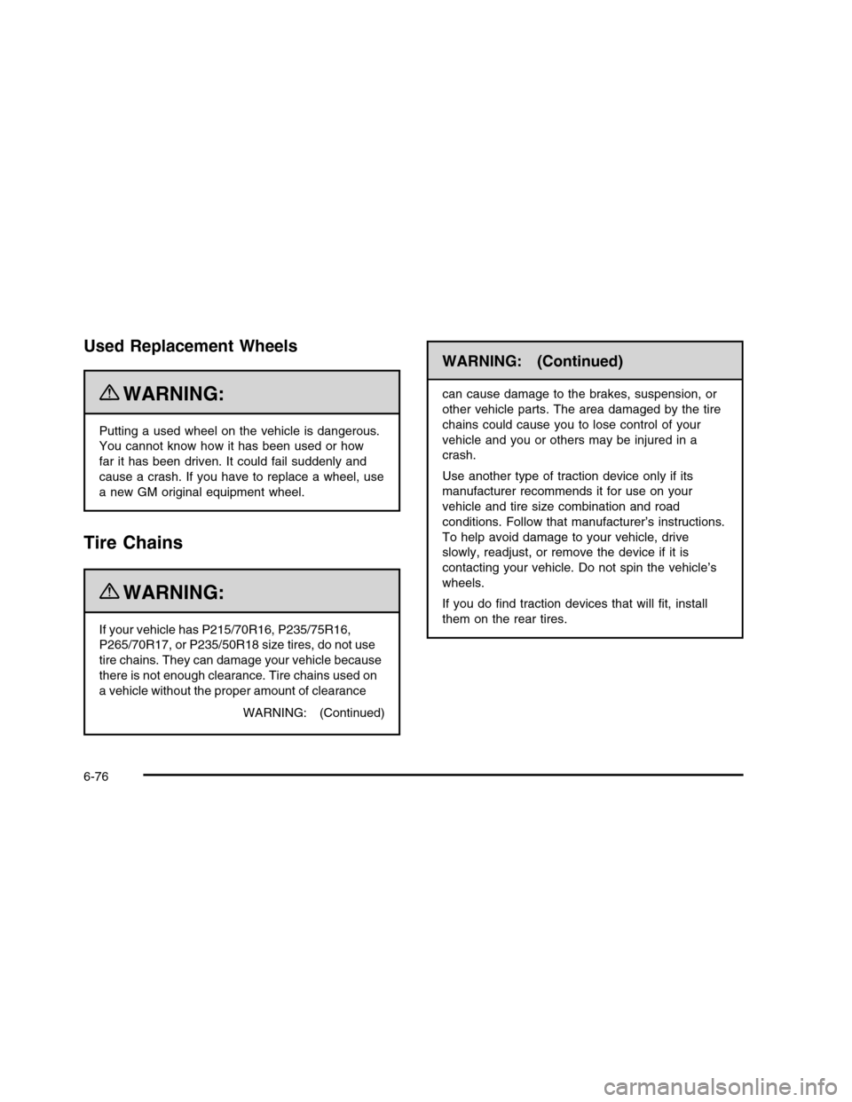 CHEVROLET COLORADO 2010 1.G Owners Manual 