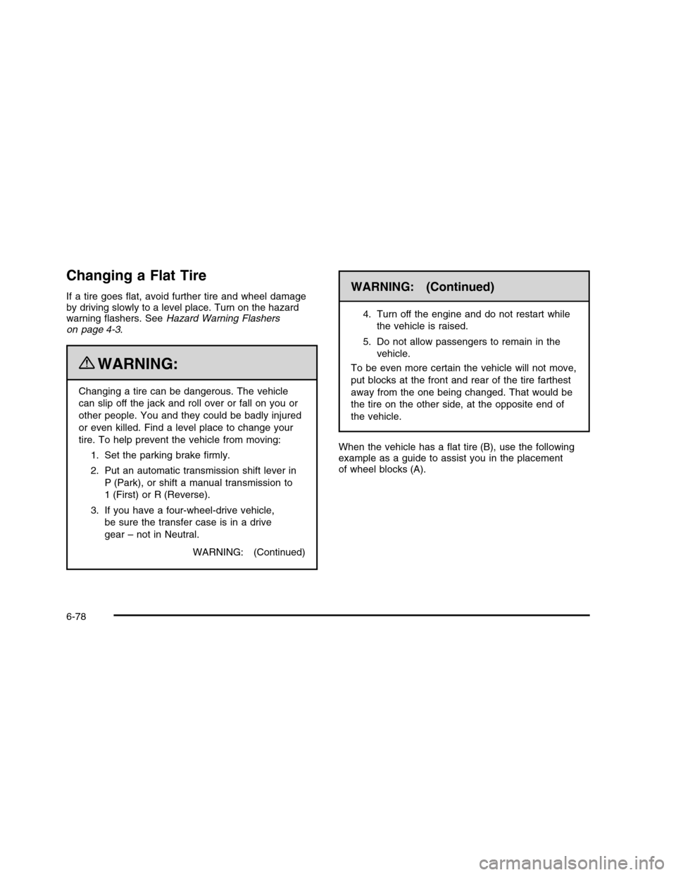 CHEVROLET COLORADO 2010 1.G Owners Manual 