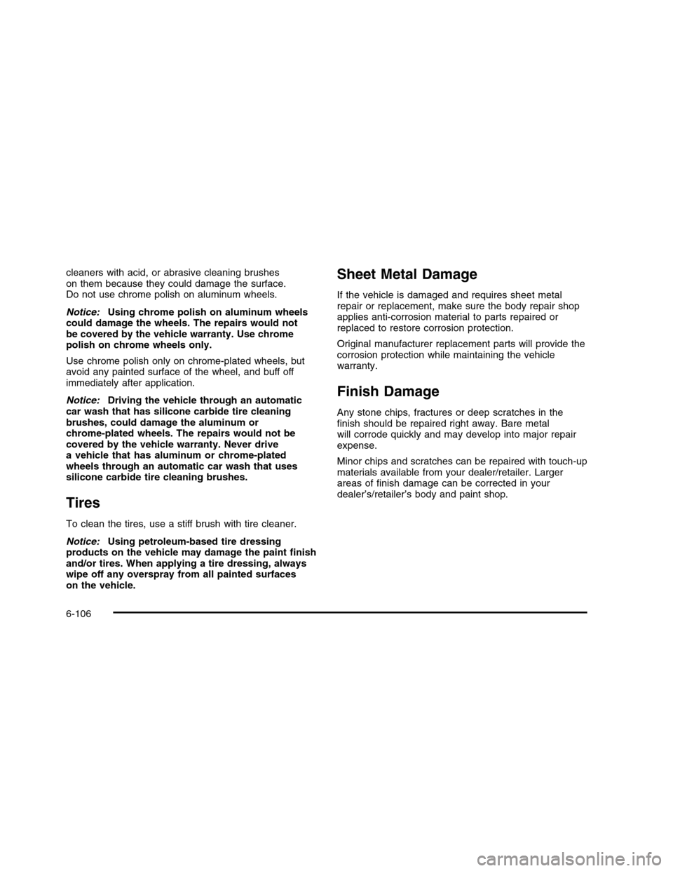 CHEVROLET COLORADO 2010 1.G Owners Manual 