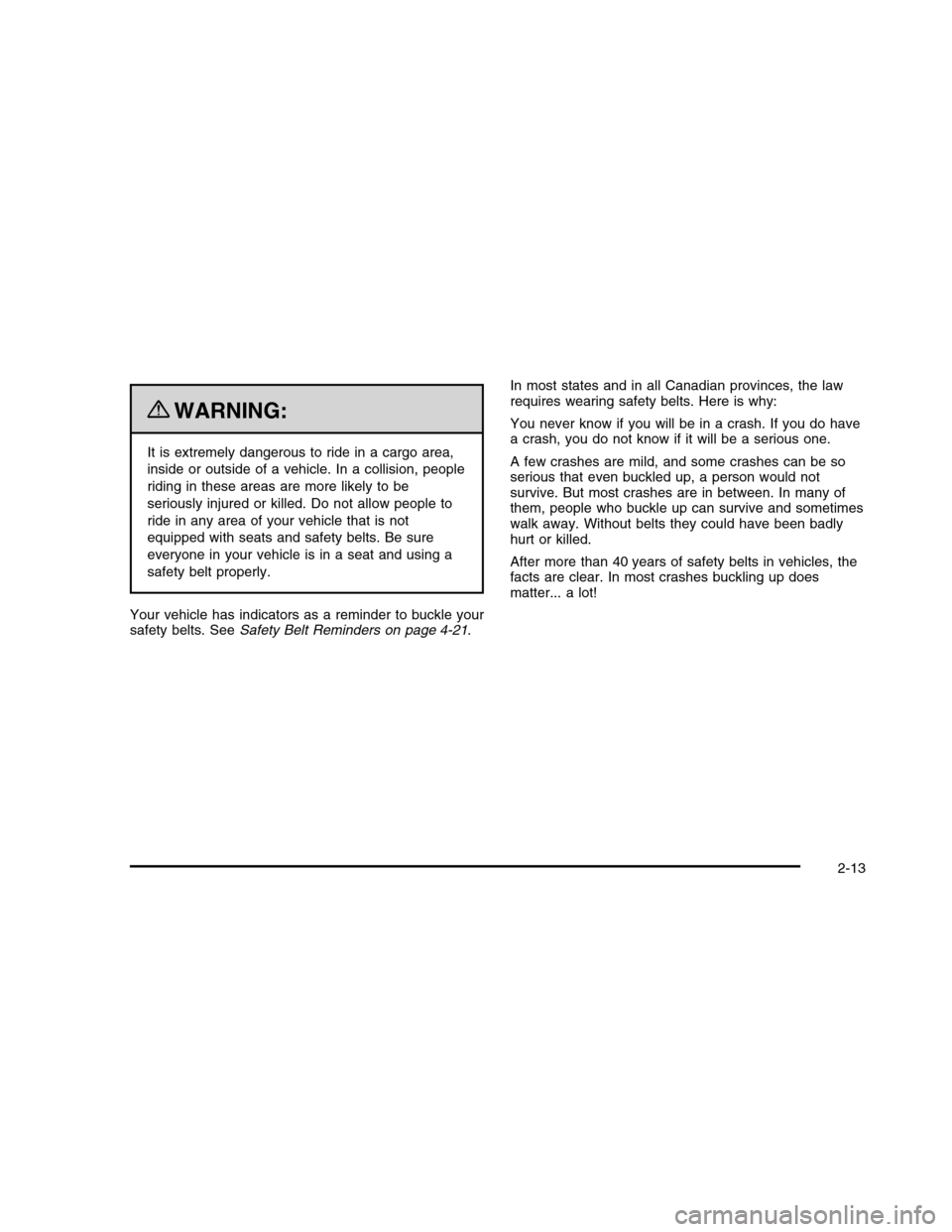 CHEVROLET COLORADO 2010 1.G Owners Manual 