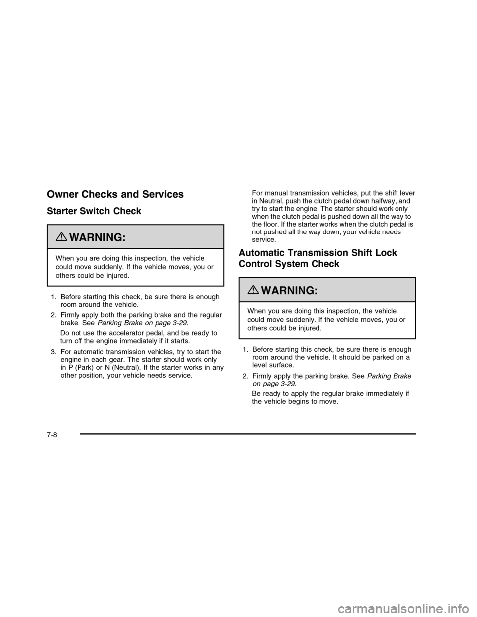 CHEVROLET COLORADO 2010 1.G Owners Manual 