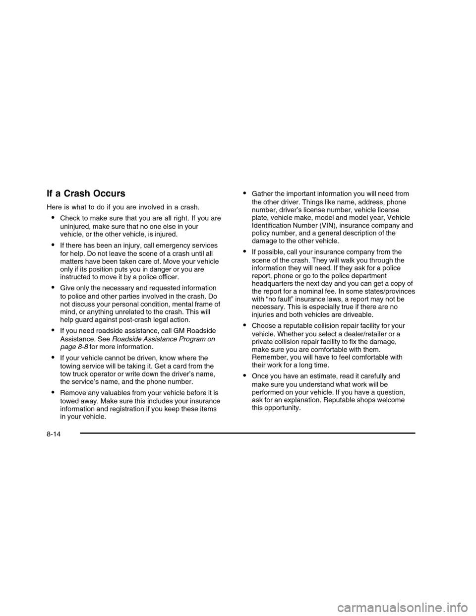 CHEVROLET COLORADO 2010 1.G Owners Manual 