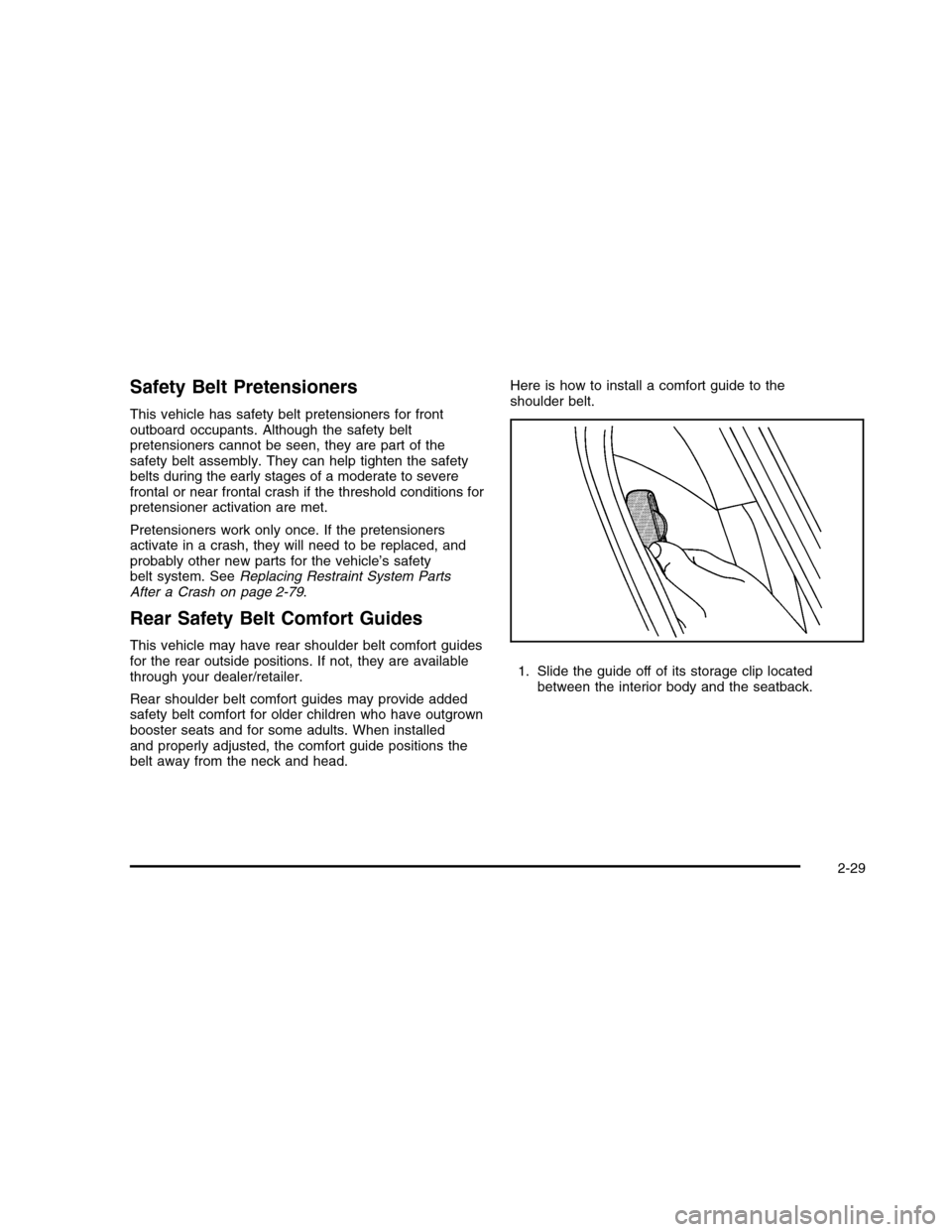 CHEVROLET COLORADO 2010 1.G Owners Manual 
