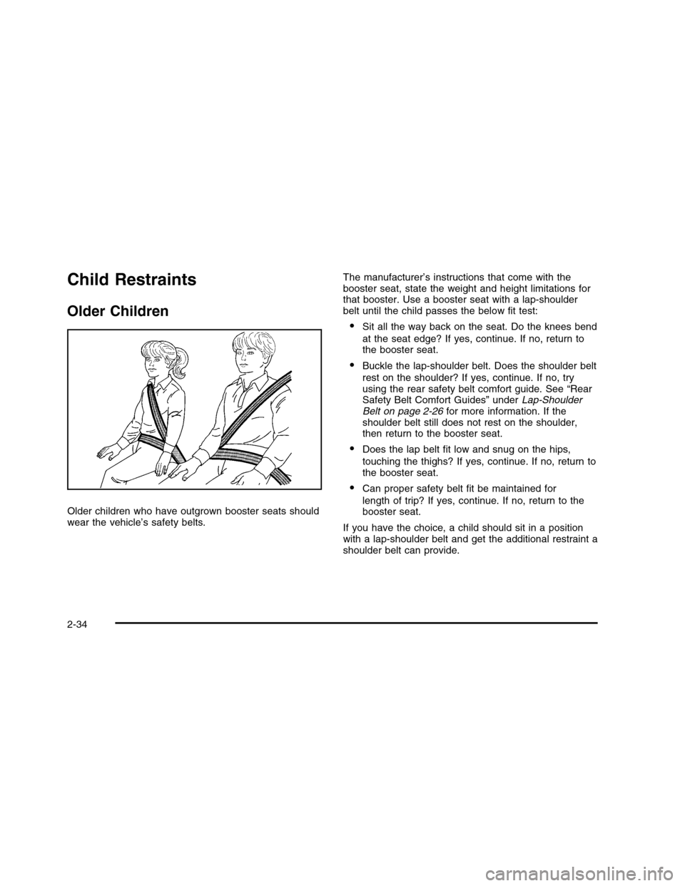 CHEVROLET COLORADO 2010 1.G Owners Manual 