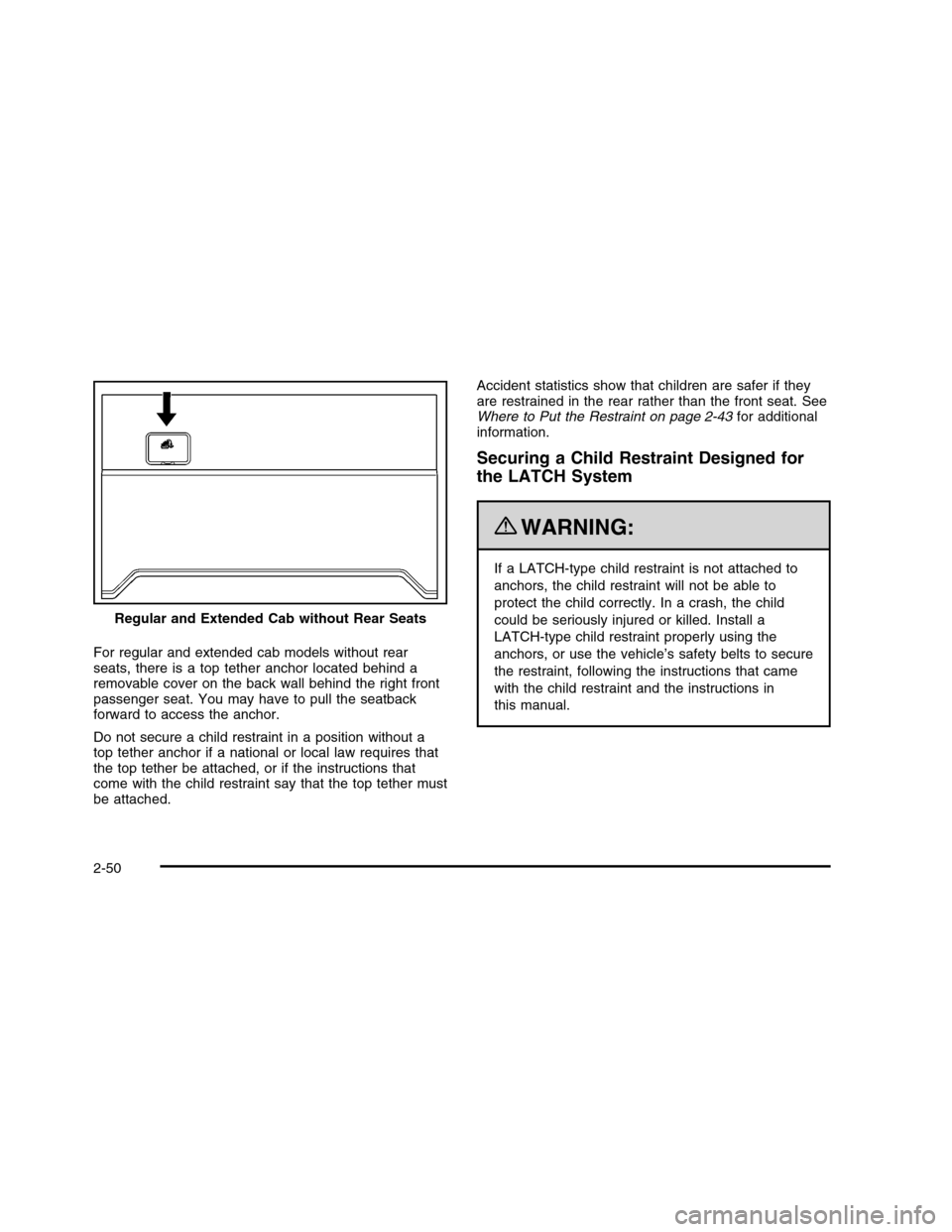 CHEVROLET COLORADO 2010 1.G Owners Manual 