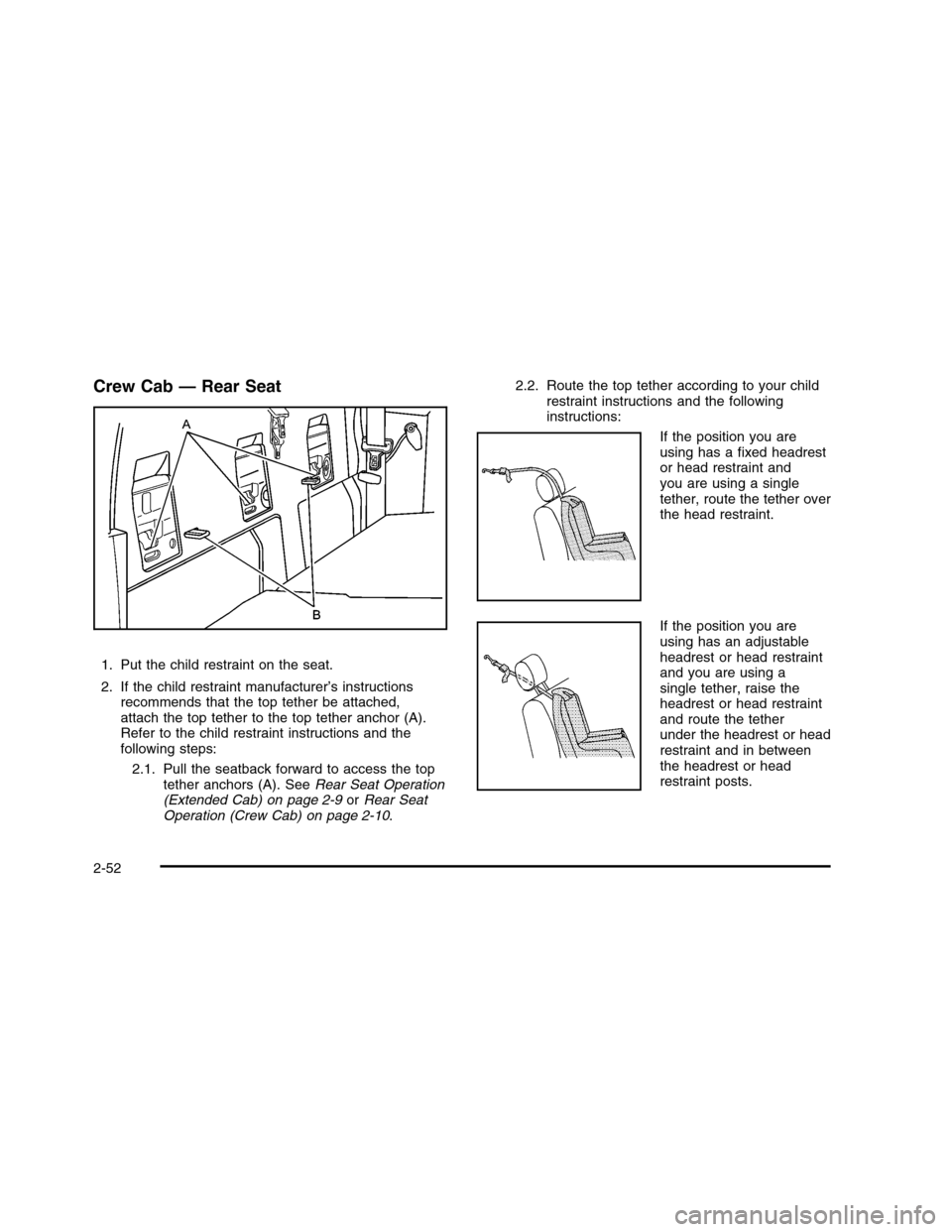 CHEVROLET COLORADO 2010 1.G Owners Manual 