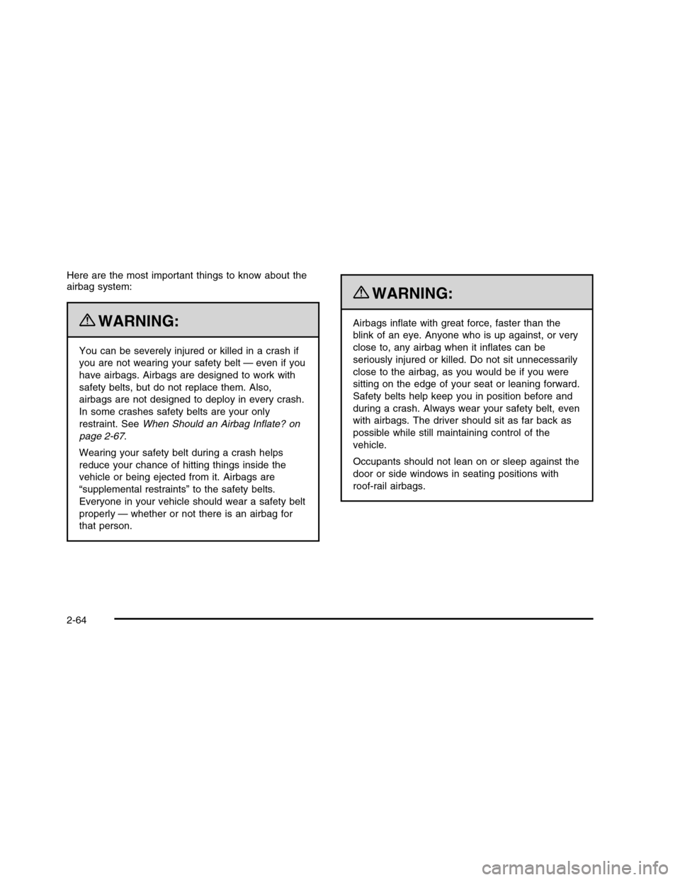 CHEVROLET COLORADO 2010 1.G Owners Manual 