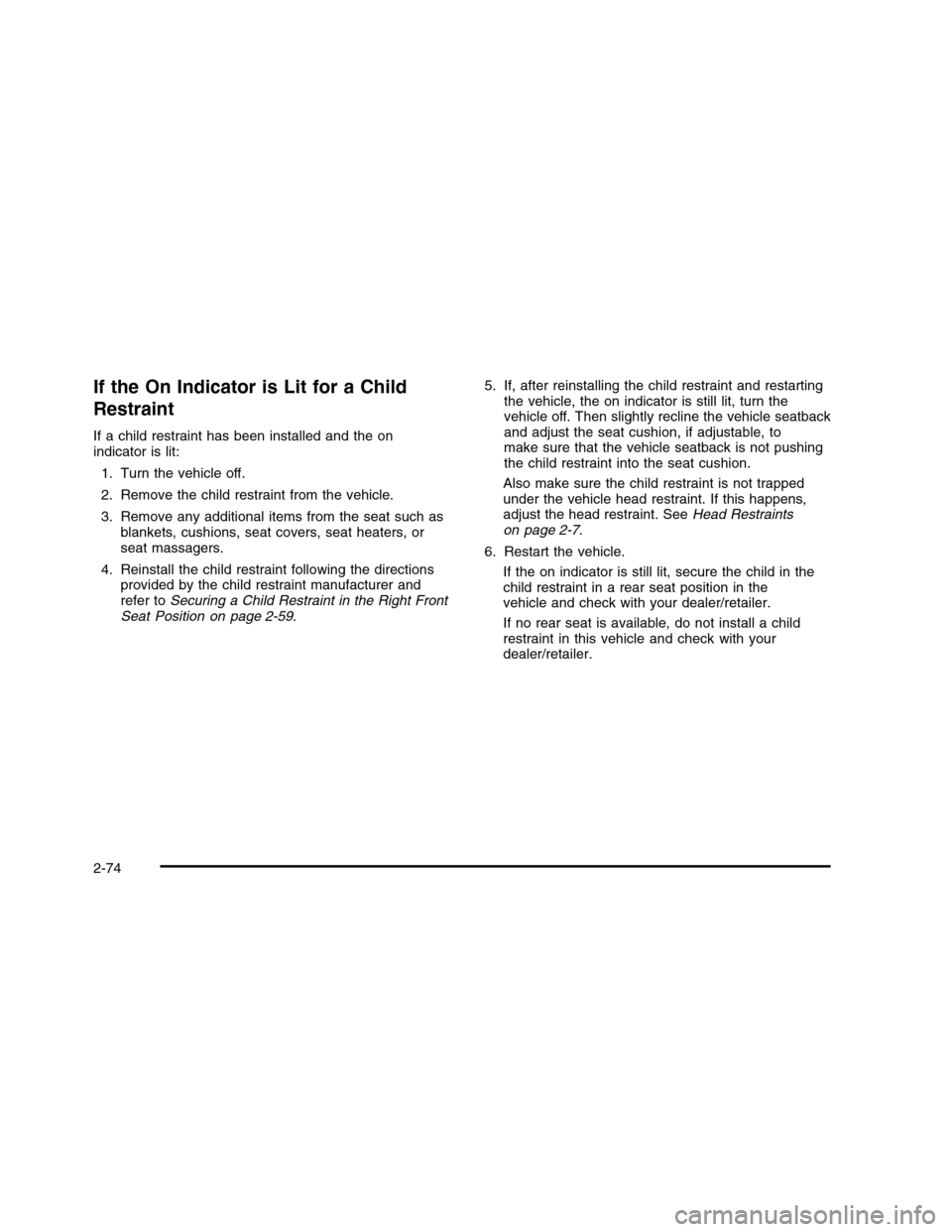 CHEVROLET COLORADO 2010 1.G Owners Manual 