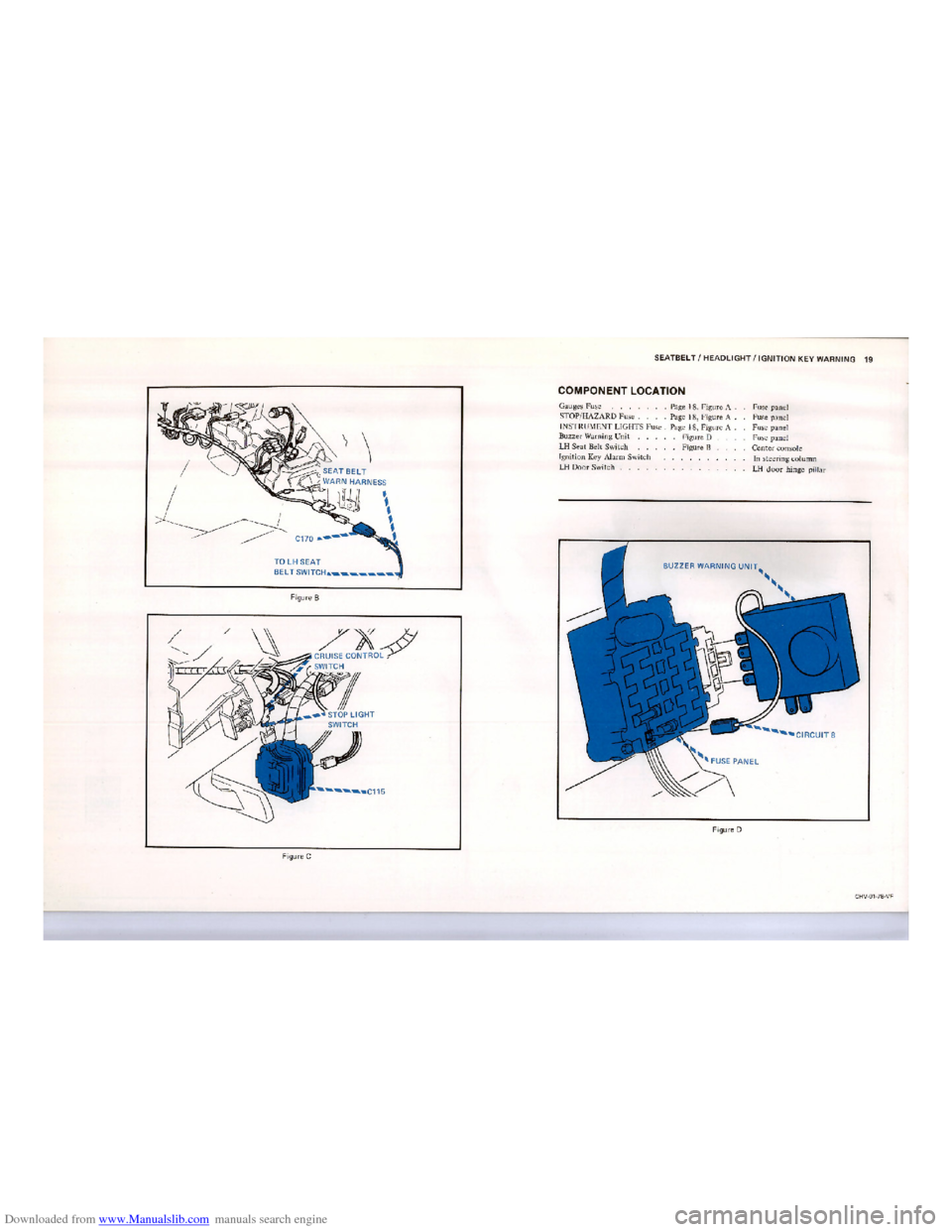 CHEVROLET CORVETTE 1978 3.G Electrical Troubleshooting Manual Downloaded from www.Manualslib.com manuals search engine    