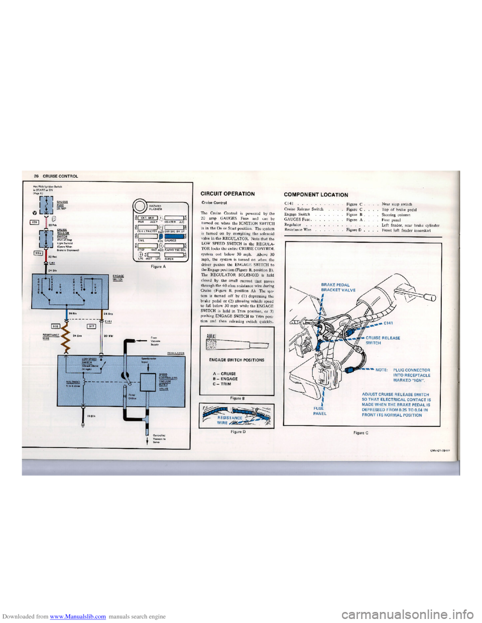 CHEVROLET CORVETTE 1978 3.G Electrical Troubleshooting Manual Downloaded from www.Manualslib.com manuals search engine    