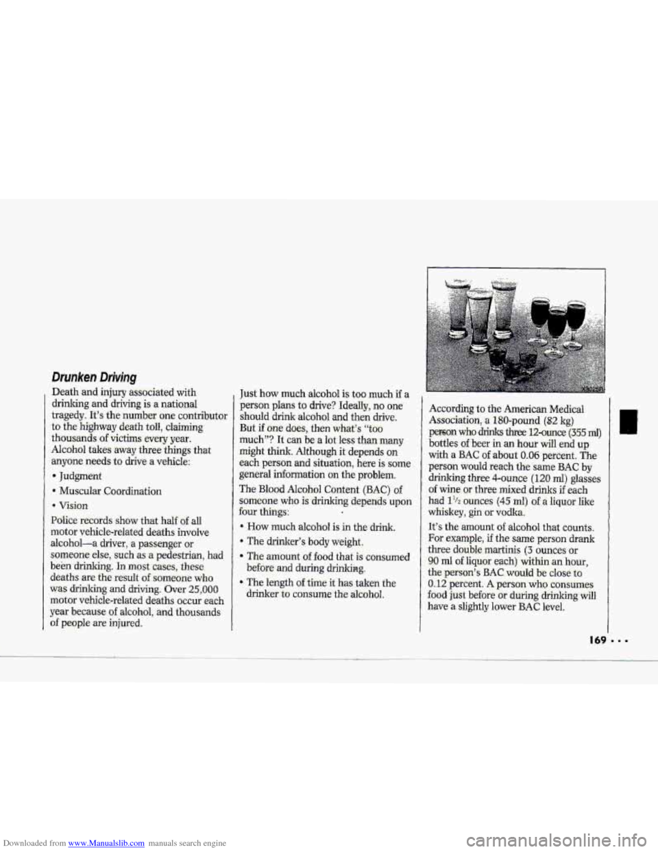 CHEVROLET CORVETTE 1993 4.G Owners Manual Downloaded from www.Manualslib.com manuals search engine   