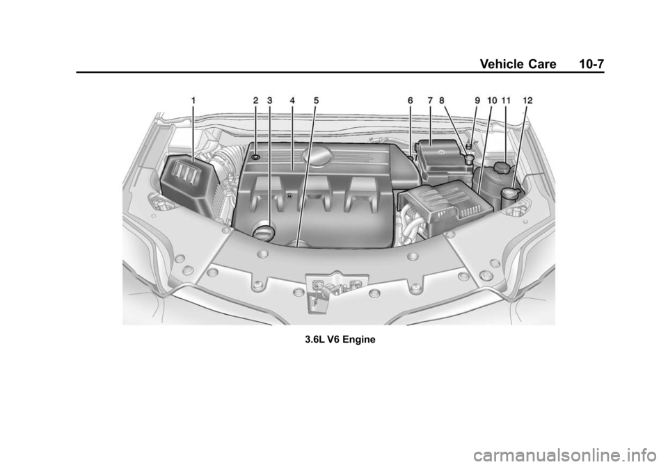 CHEVROLET EQUINOX 2014 2.G Owners Manual Black plate (7,1)Chevrolet Equinox Owner Manual (GMNA-Localizing-U.S./Canada-
6081479) - 2014 - crc2 - 10/23/13
Vehicle Care 10-7
3.6L V6 Engine 