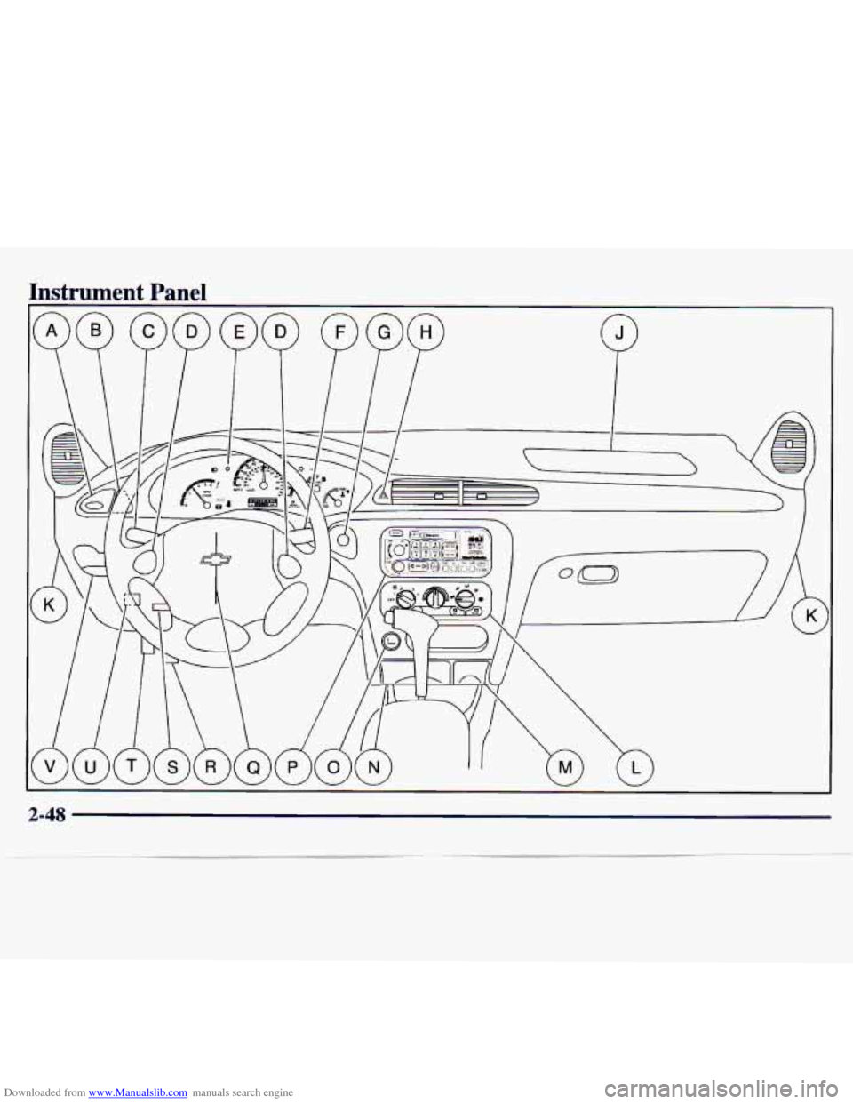 CHEVROLET MALIBU 1997 5.G Owners Manual Downloaded from www.Manualslib.com manuals search engine Instrument  Panel 
2-48   