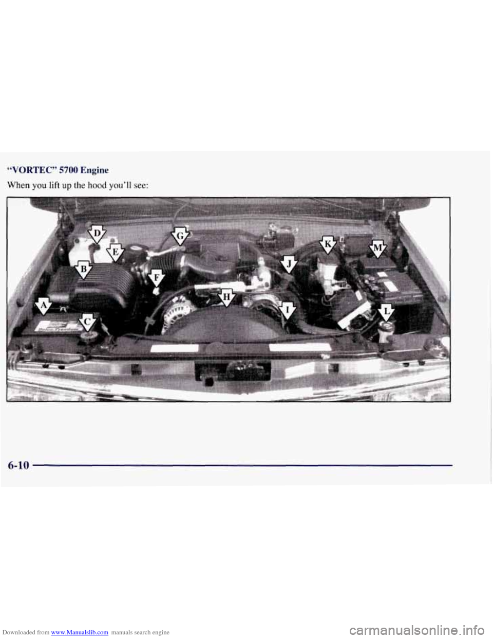 CHEVROLET TAHOE 1997 1.G Owners Manual Downloaded from www.Manualslib.com manuals search engine 6-10   