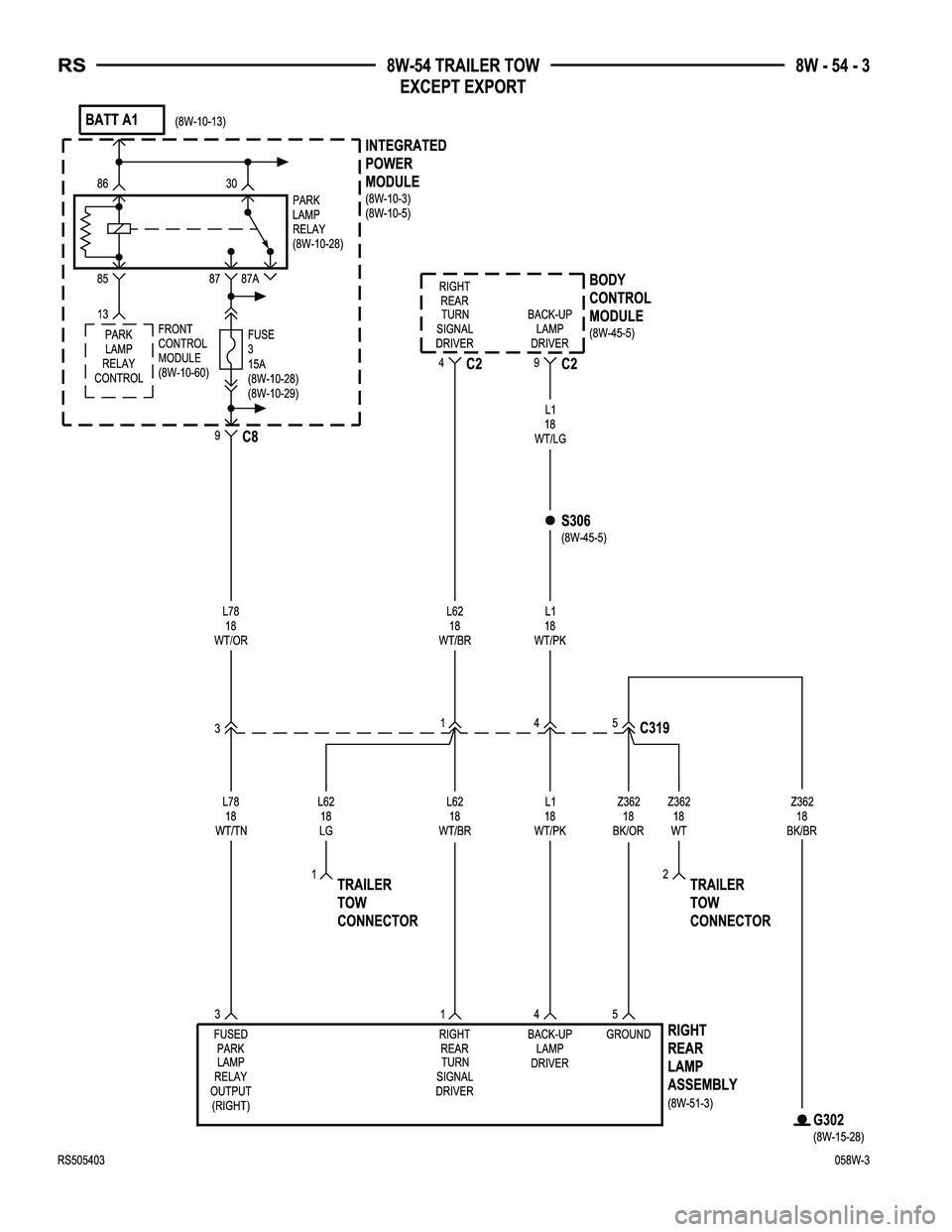 CHRYSLER VOYAGER 2005  Service Manual 