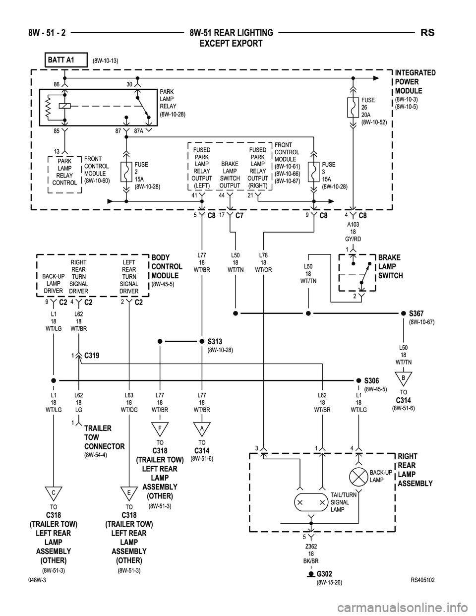CHRYSLER VOYAGER 2004  Service Manual 