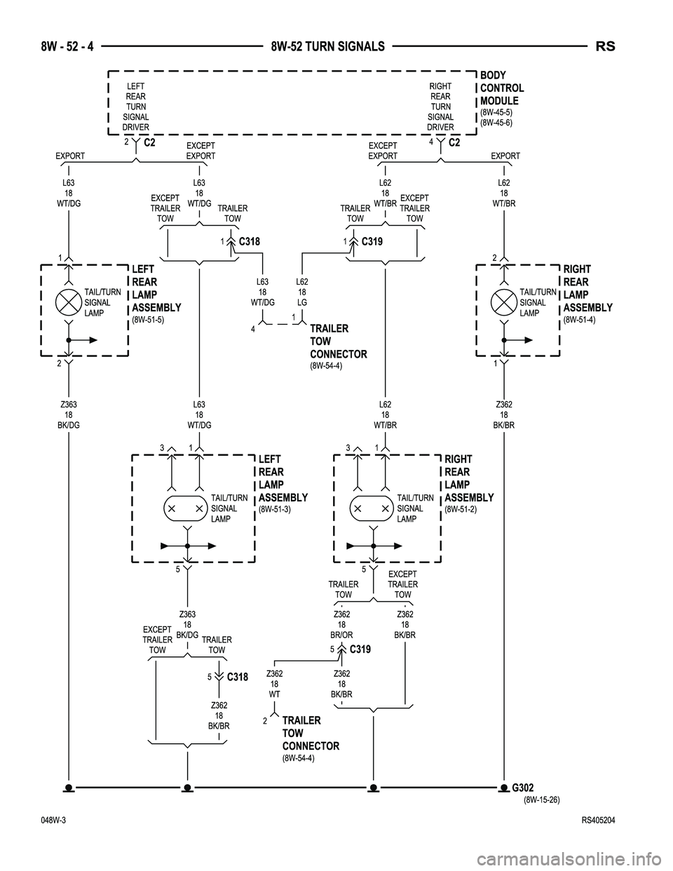 CHRYSLER VOYAGER 2004  Service Manual 