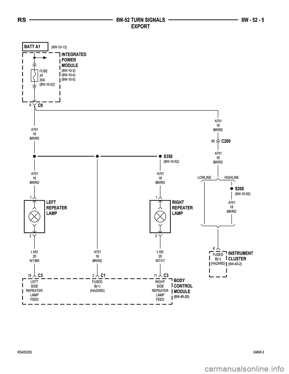CHRYSLER VOYAGER 2004  Service Manual 