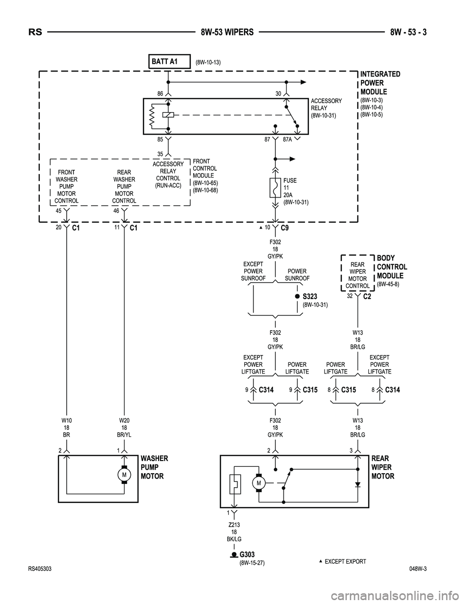 CHRYSLER VOYAGER 2004  Service Manual 