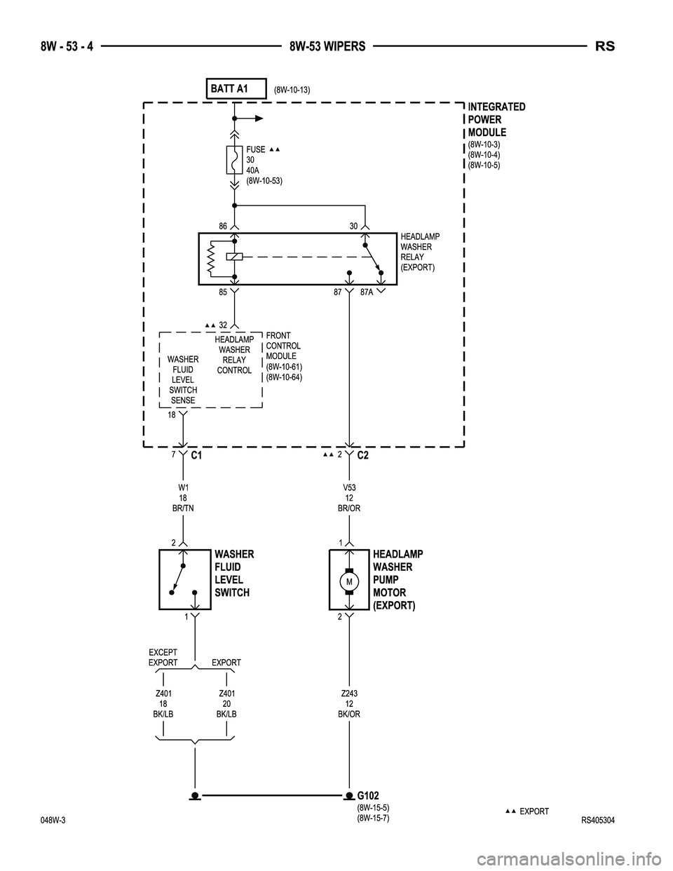 CHRYSLER VOYAGER 2004  Service Manual 