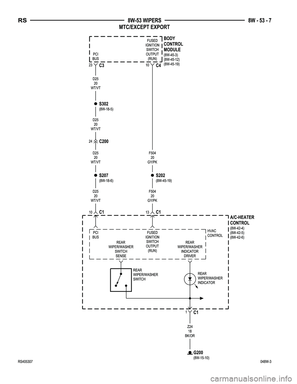 CHRYSLER VOYAGER 2004  Service Manual 