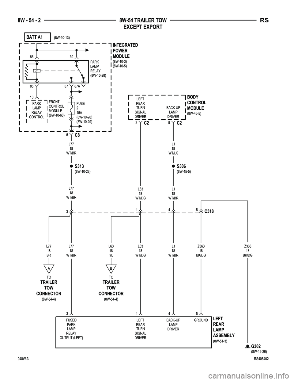 CHRYSLER VOYAGER 2004  Service Manual 