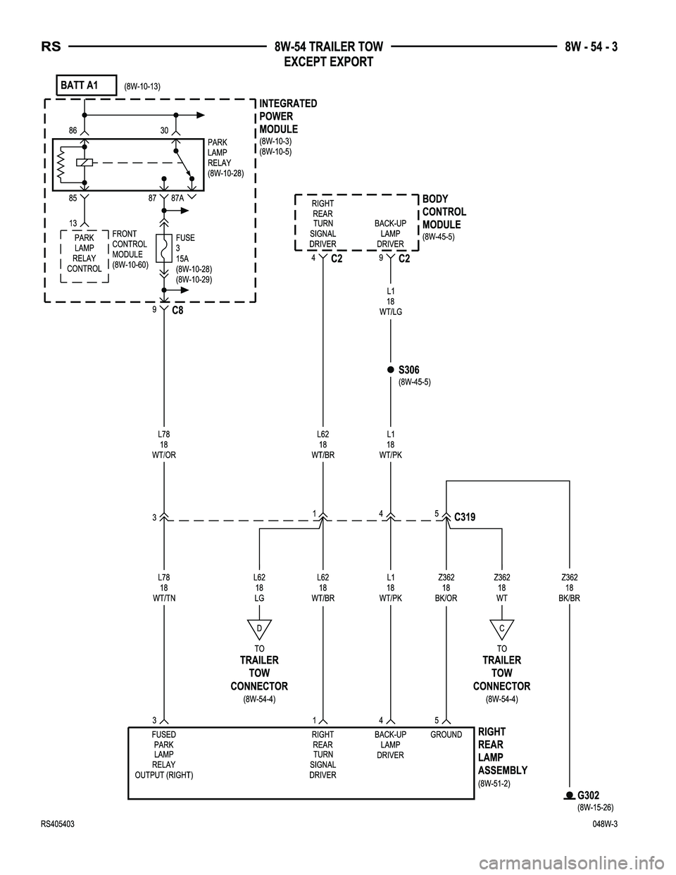 CHRYSLER VOYAGER 2004  Service Manual 