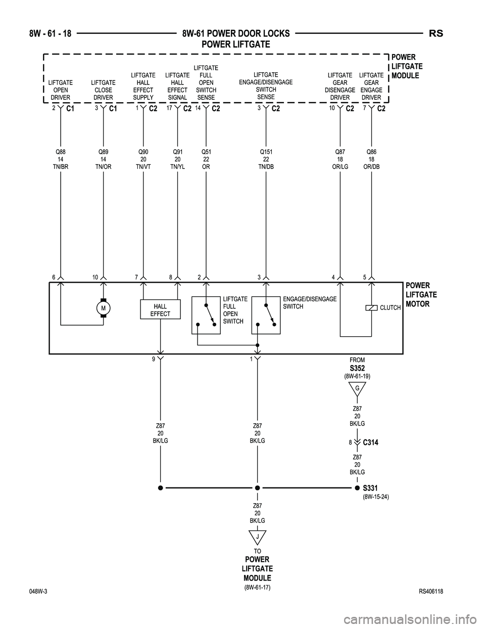 CHRYSLER VOYAGER 2004  Service Manual 
