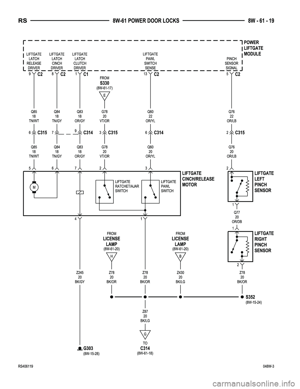 CHRYSLER VOYAGER 2004  Service Manual 