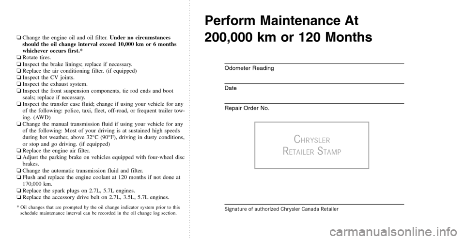 CHRYSLER 300 C 2010 1.G Owners Manual 