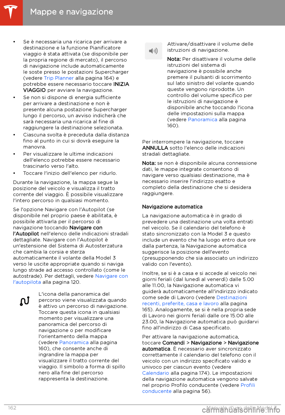 TESLA MODEL 3 2020  Manuale del proprietario (in Italian) 