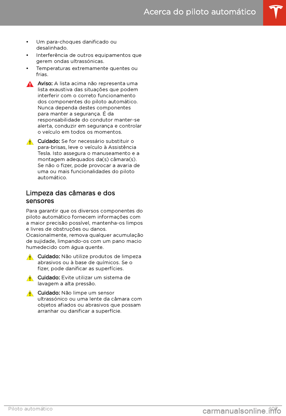 TESLA MODEL 3 2020  Manual do proprietário (in Portuguese) 